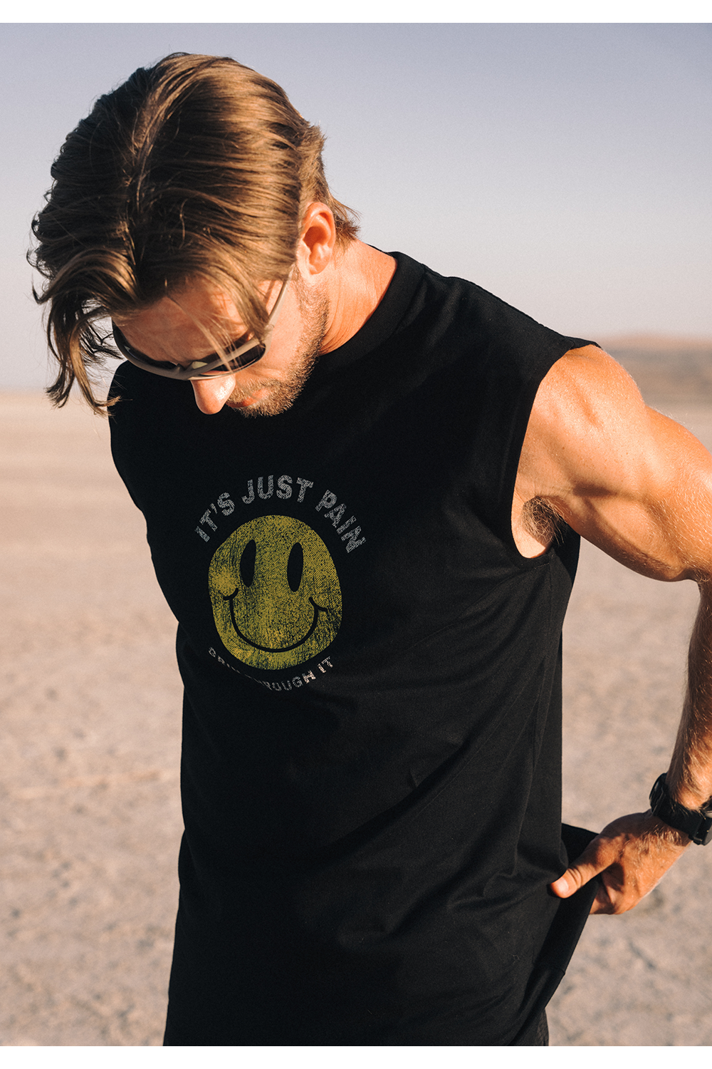 GRIN THROUGH IT MUSCLE TANK