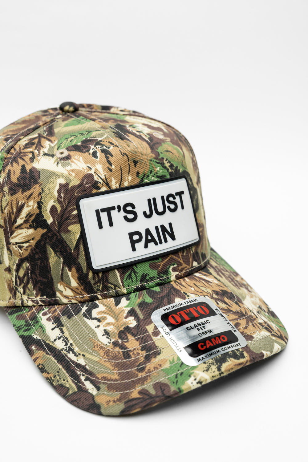 IT'S JUST PAIN PATCH HAT - ROGUE CAMO EDITION