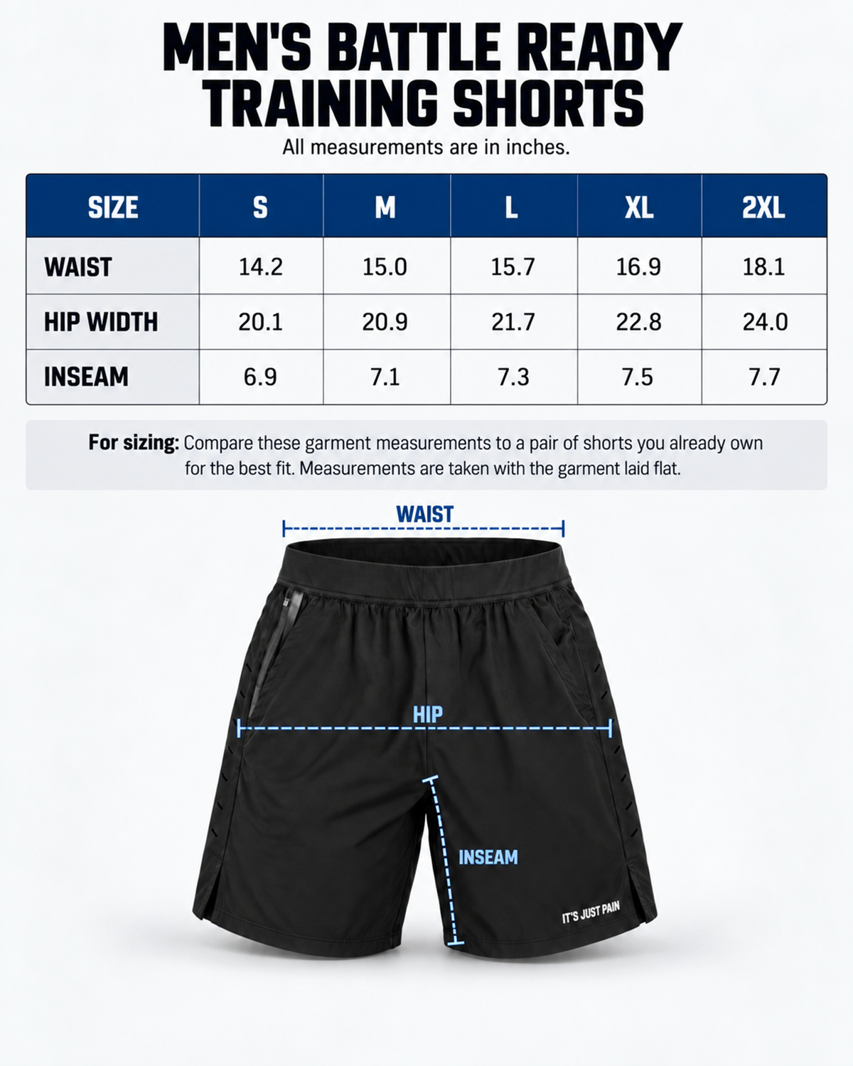 BATTLE READY TRAINING SHORT