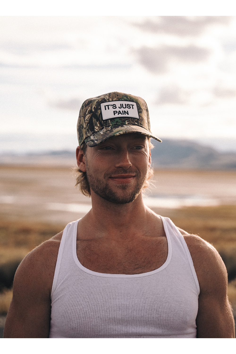 IT'S JUST PAIN PATCH HAT - ROGUE CAMO EDITION