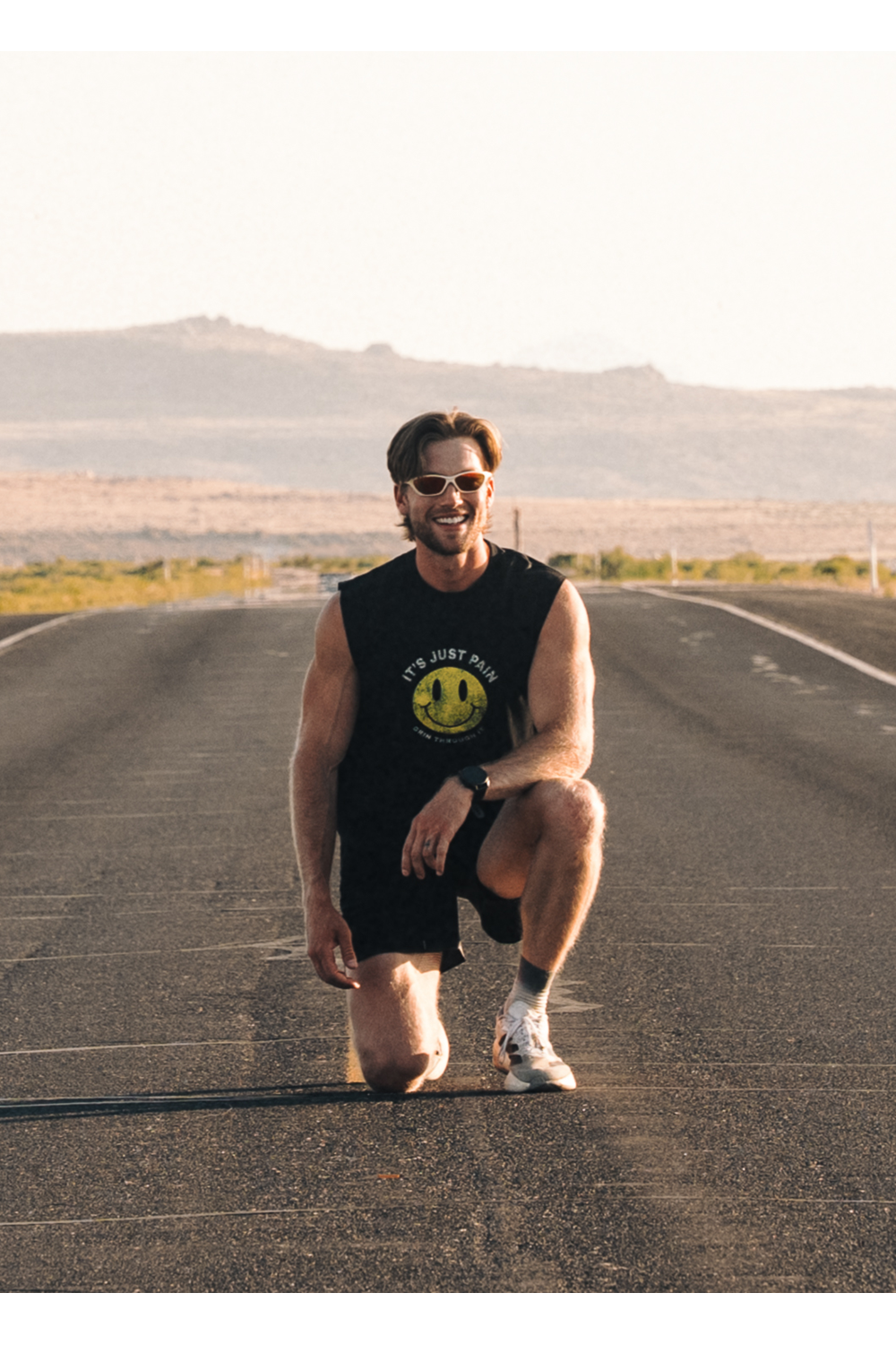 GRIN THROUGH IT MUSCLE TANK