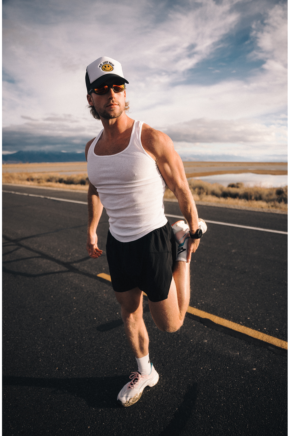 IT'S JUST PAIN TRUCKER HAT - GRIN & BEAR IT EDITION