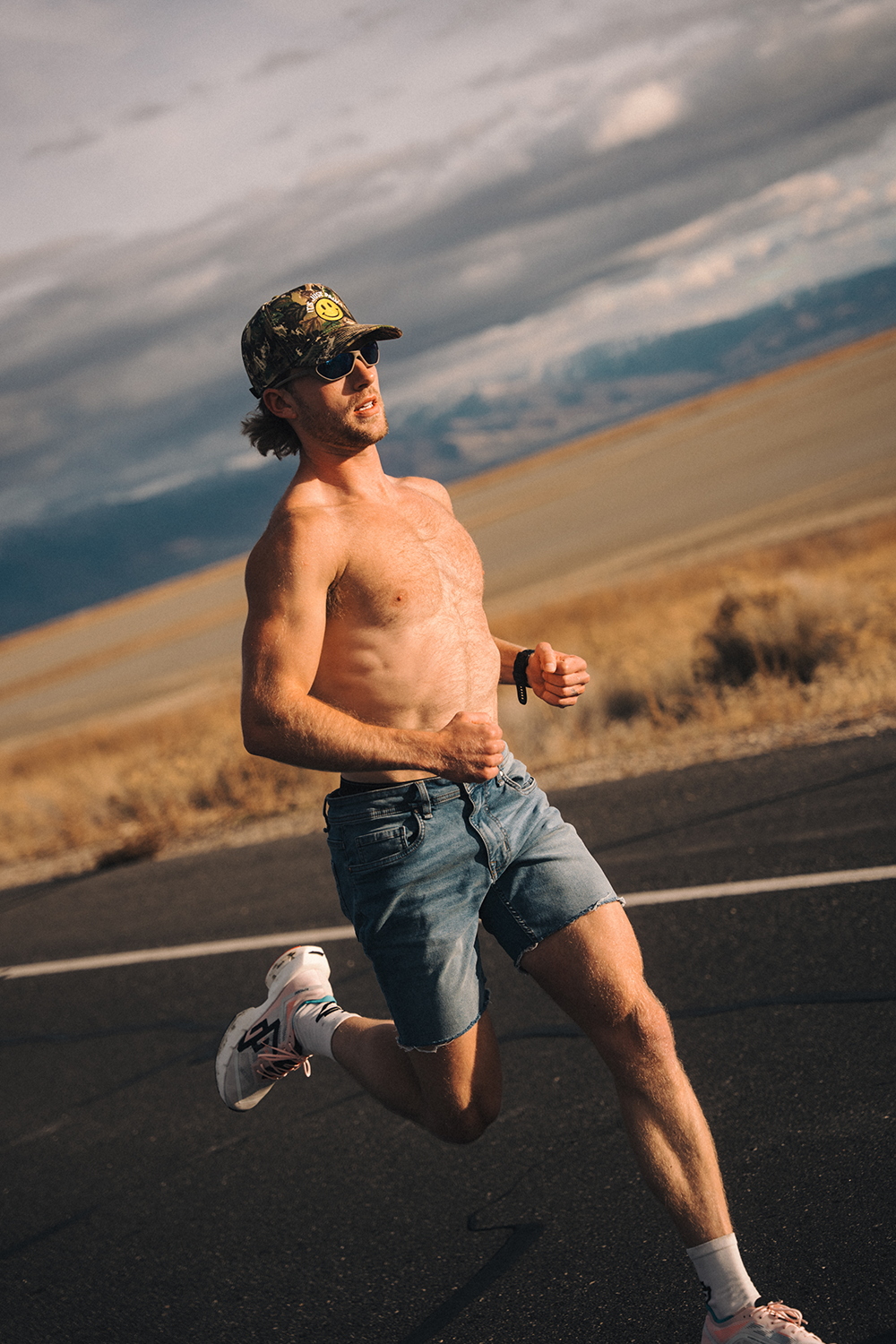 IT'S JUST PAIN CAMO HAT - GRIN & BEAR IT EDITION