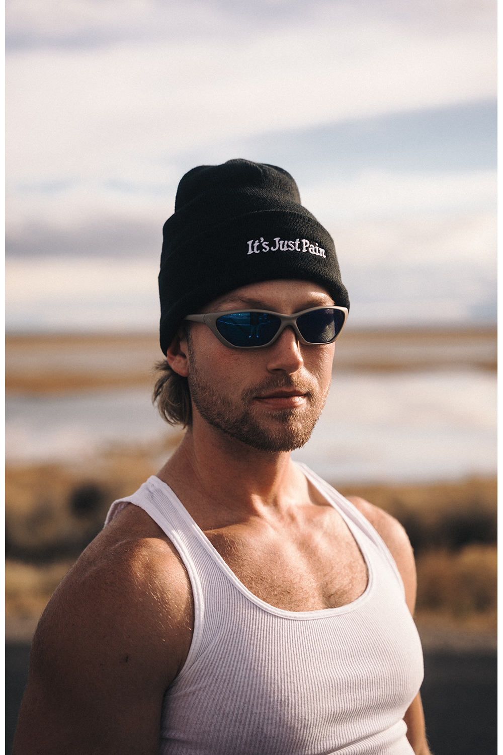 IT'S JUST PAIN MINIMALIST BEANIE