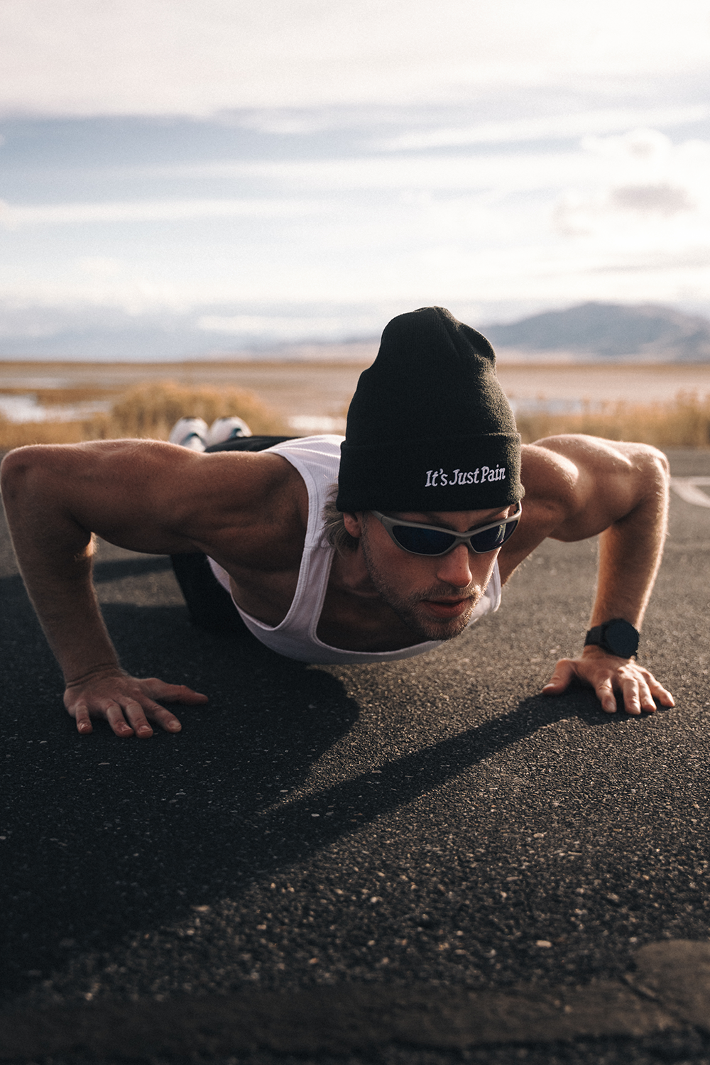 IT'S JUST PAIN MINIMALIST BEANIE